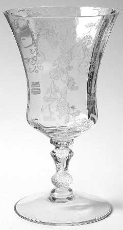 Elaine Clear (Stem 3500) 9 Oz Footed Tumbler