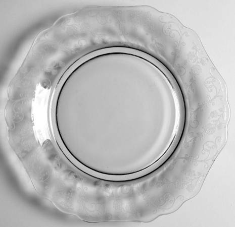 Elaine Clear (Stem 3500) 7" Salad Plate (Shape 3400)