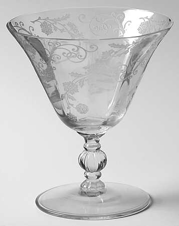 Elaine Clear (Stem 3035) Low Sherbet