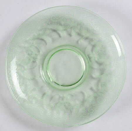 Etch 520 Green (Stem 3060) Saucer Only by Cambridge