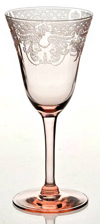 Etch 520 Pink (Stem 3060) Wine Glass