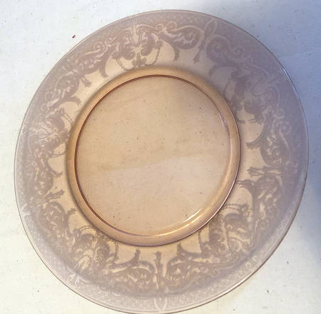 Etch 520 Pink (Stem 3060) Dinner Plate
