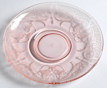Etch 520 Pink (Stem 3060) Cream Soup Saucer Only