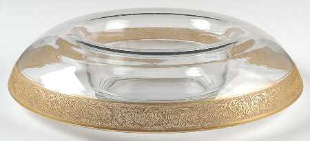 Florentine Clear (Stem 3060) 13" Rolled Edge Bowl