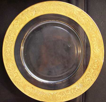 Florentine Clear (Stem 3060) Luncheon Plate
