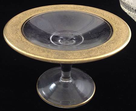 Florentine Clear (Stem 3060) Cheese Stand