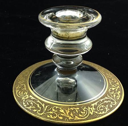 Florentine Clear (Stem 3060) 3" Single Light Candlestick