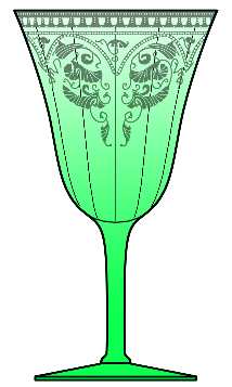 Etch 704 Apple Green (Stem 3060) by Cambridge
