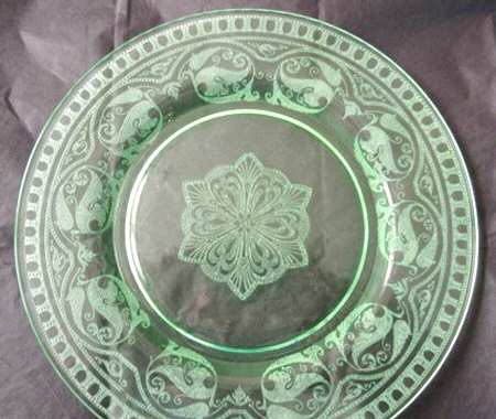 Etch 704 Apple Green (Stem 3060) Salad Plate