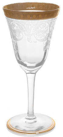 Etch 704 (Gold Encrusted) Wine Glass