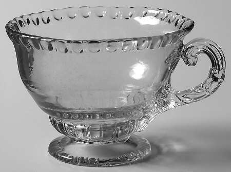 Gadroon Clear Cup for Cup & Saucer (Shape 3500)
