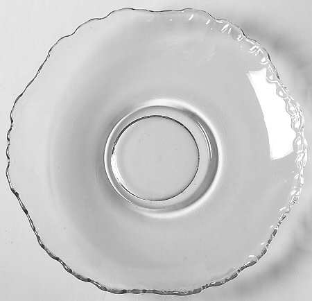Gadroon Clear Saucer for Cup & Saucer (Shape 3500)