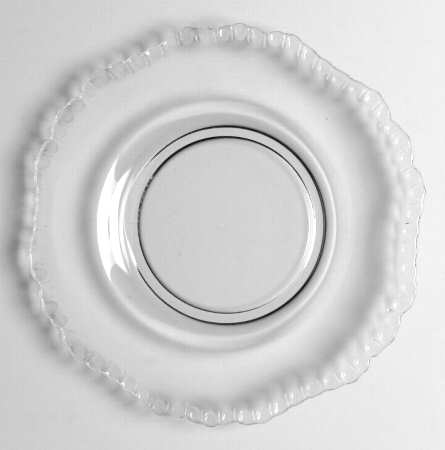 Gadroon Clear 8" Salad Plate (Shape 3500)