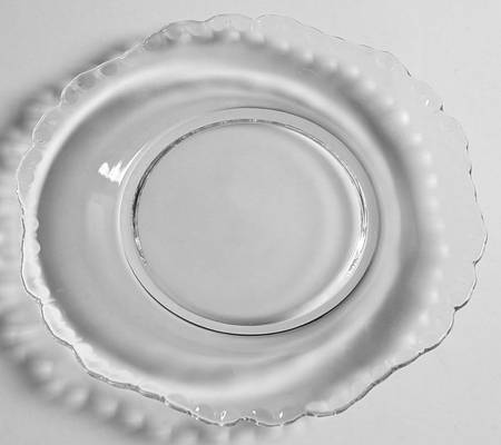 Gadroon Clear Bread & Butter Plate (Shape 3500)