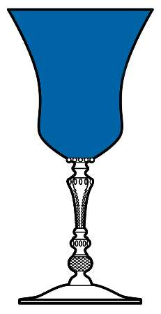 Gadroon Cobalt