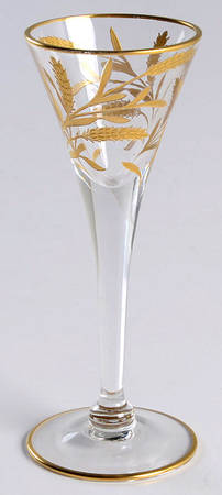 Golden Wheat  Cordial Glass