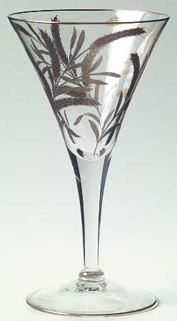 Golden Wheat  Water Goblet