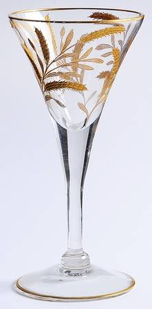Golden Wheat  Sherry Glass