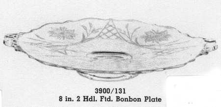 Granada 2 Handle Bon Bon Plate