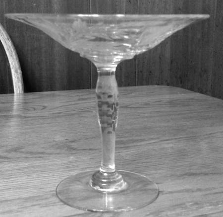 Harvest (Cut) Round Compote (Height X Width)