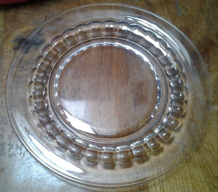 Heirloom Clear Dinner Plate