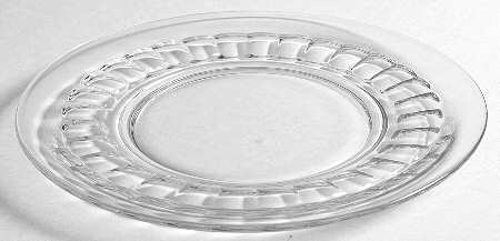 Heirloom Clear Salad Plate