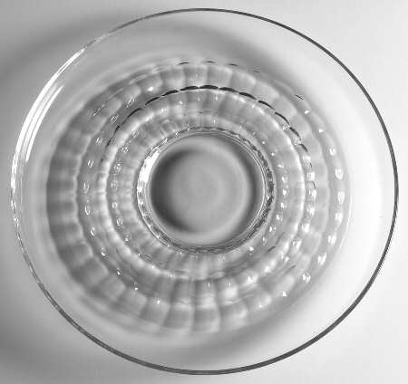 Heirloom Clear 13" Torte Plate