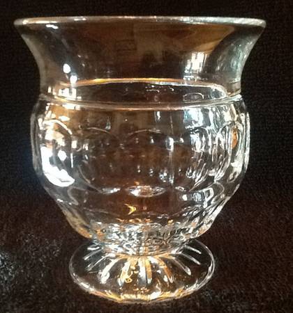 Heirloom Clear 8 Oz Footed Tumbler