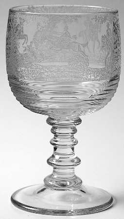 Imperial Hunt Water Goblet