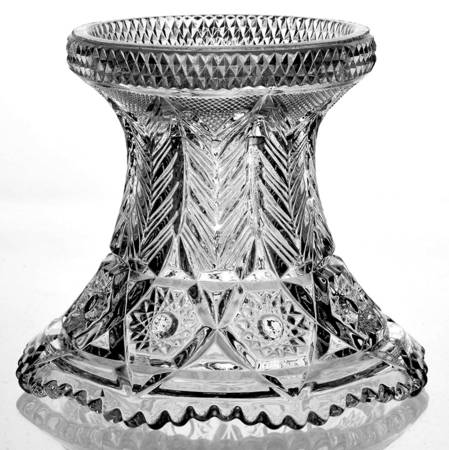Inverted Feather Punch Bowl Stand