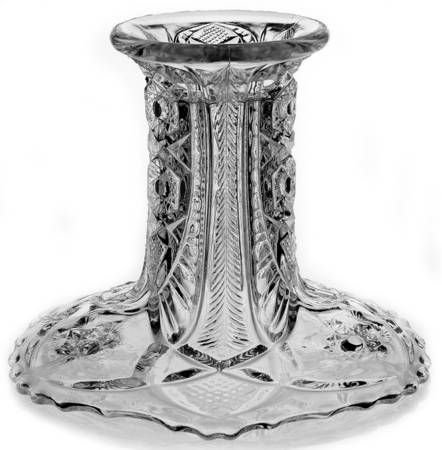 Inverted Feather Punch Bowl Stand