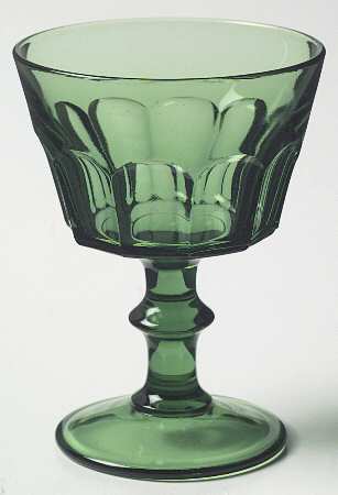 Jefferson Emerald Green Champagne/Tall Sherbet