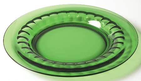 Jefferson Emerald Green Luncheon Plate