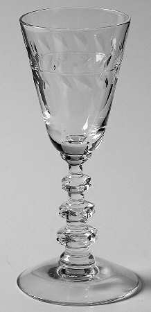 Laurel Wreath Clear (Stem 3139) Cordial Glass