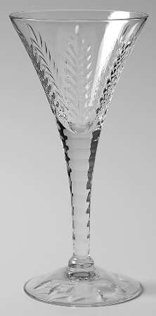 Lexington (Cut, Stem #7966) Sherry Glass