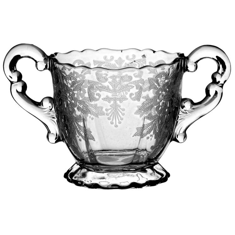 Lorna Clear (Stem 3035) 3400/68 Open Footed Sugar