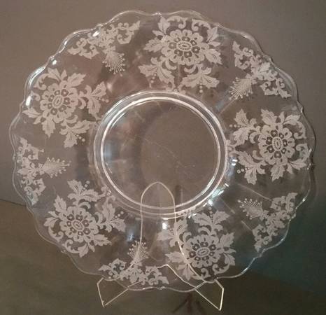 Lorna Clear (Stem 3035) 14" Torte Plate