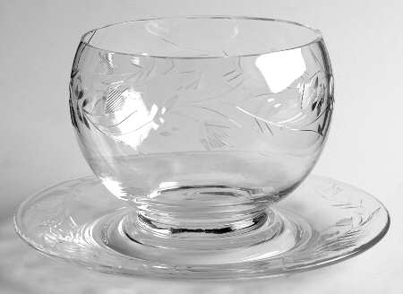 Lynbrook Mayonnaise Bowl and Underplate
