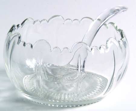 Martha Clear Martha/279 Cupped Mayonnaise with Ladle