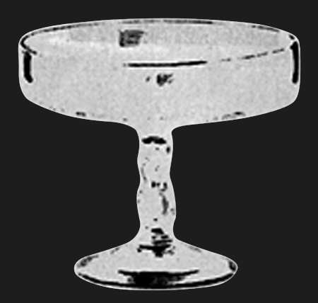 Martha Clear 3600/2 5" Height X 5" Width Low Candy/Comport