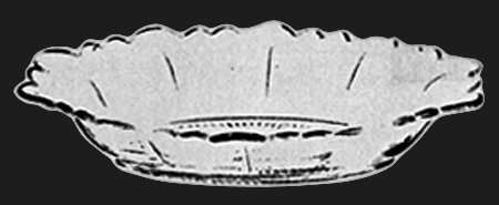 Martha Clear Martha/380 11" Oval Flared Bowl