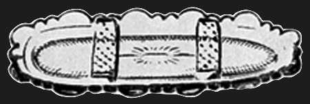 Martha Clear Martha/159 9" Oblong Corn Dish