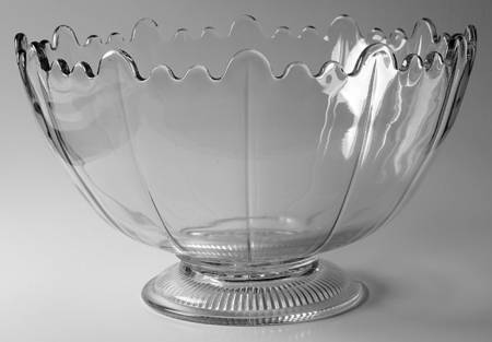 Martha Clear Martha/478 15" 10 Quart Punch Bowl
