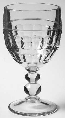 Martha Washington Clear Water Goblet