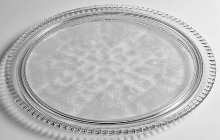 Minerva Clear (Stem 3500) 13" Torte Plate (Shape 3500)