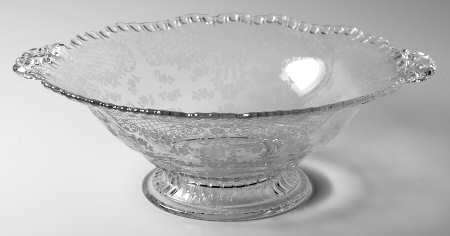 Minerva Clear (Stem 3500) 10" Handled Footed Bowl