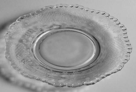 Minerva Clear (Stem 3500) 7" Salad Plate (Shape 3500) by Cambridge