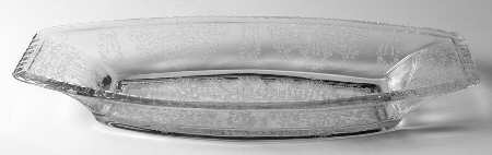 Minerva Clear (Stem 3500) Celery Dish (Shape 3500)