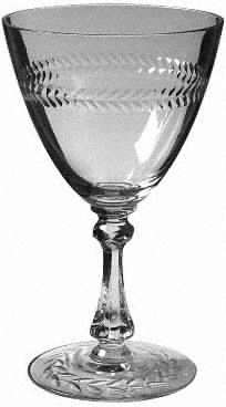 Minton Wreath Water Goblet