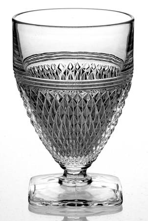 Mt. Vernon Clear Footed Tumbler